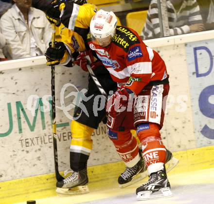 Eishockey. Testspiel. KAC gegen  Michigan Tech Huskies. Kirisits Johannes (KAC). Klagenfurt, am 18.8.2010.
Foto: Kuess 

---
pressefotos, pressefotografie, kuess, qs, qspictures, sport, bild, bilder, bilddatenbank