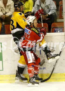 Eishockey. Testspiel. KAC gegen  Michigan Tech Huskies.  Scofield Tyler (KAC). Klagenfurt, am 18.8.2010.
Foto: Kuess 

---
pressefotos, pressefotografie, kuess, qs, qspictures, sport, bild, bilder, bilddatenbank