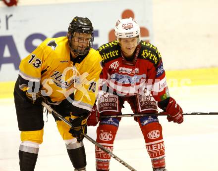 Eishockey. Testspiel. KAC gegen  Michigan Tech Huskies.  Geier Stephan (KAC). Klagenfurt, am 18.8.2010.
Foto: Kuess 

---
pressefotos, pressefotografie, kuess, qs, qspictures, sport, bild, bilder, bilddatenbank