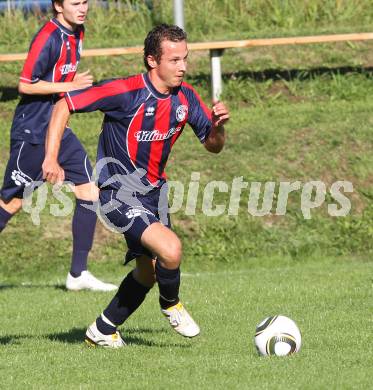 Fussball Unterliga Ost. SV Ludmannsdorf gegen Annabichler SV. Michael Sablatnik (Ludmannsdorf). Ludmannsdorf, am 15.8.2010.
Foto: Kuess
---
pressefotos, pressefotografie, kuess, qs, qspictures, sport, bild, bilder, bilddatenbank