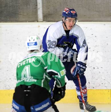 Eishockey. Testspiel. VSV gegen HDD Tilia Olimpija. Patrick Platzer (VSV).
Bled, 19.8.2010.
Foto: Kuess
---
pressefotos, pressefotografie, kuess, qs, qspictures, sport, bild, bilder, bilddatenbank