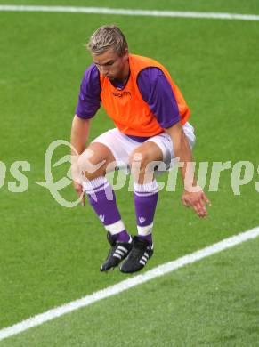 Fussball. Regionalliga. SK Austria Klagenfurt gegen Union St. Florian . Peter Pucker (Klagenfurt). Klagenfurt, 6.8.2010. 
Foto: Kuess

---
pressefotos, pressefotografie, kuess, qs, qspictures, sport, bild, bilder, bilddatenbank