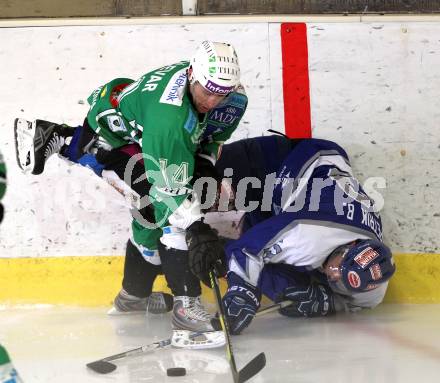 Eishockey. Testspiel. VSV gegen HDD Tilia Olimpija. Benjamin Petrik (VSV), Matej Hocevar (Olimpija).
Bled, 19.8.2010.
Foto: Kuess
---
pressefotos, pressefotografie, kuess, qs, qspictures, sport, bild, bilder, bilddatenbank