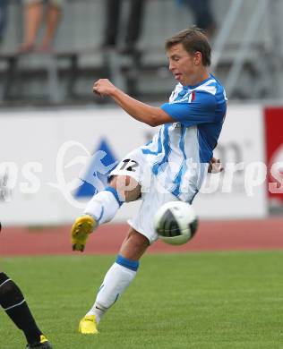 Fussball Kaerntner Liga. VSV gegen RZ Pellets WAC/St. Andrae 1b. Christopher Weritznig (VSV). Villach, am 18.8.2010.
Foto: Kuess
---
pressefotos, pressefotografie, kuess, qs, qspictures, sport, bild, bilder, bilddatenbank