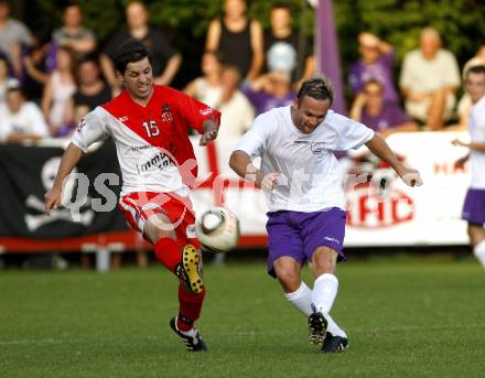 Fussball. KFV-Cup. KAC gegen SK Austria Klagenfurt. Kriegl Michael (KAC), Schoppitsch Kai (Austria Klagenfurt). Klagenfurt, 23.8.2010.
Foto: Kuess
---
pressefotos, pressefotografie, kuess, qs, qspictures, sport, bild, bilder, bilddatenbank