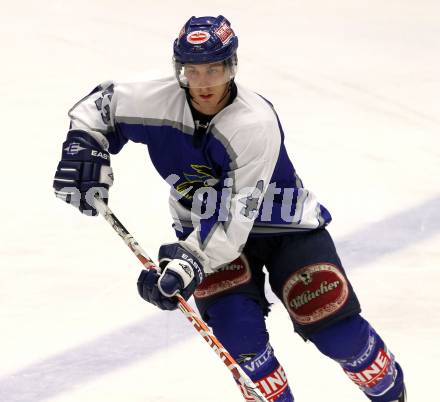 Eishockey. Testspiel. VSV gegen TWI HC Innsbruck. Kevin Essmann (VSV). Villach, 24.8.2010.
Foto: Kuess


---
pressefotos, pressefotografie, kuess, qs, qspictures, sport, bild, bilder, bilddatenbank