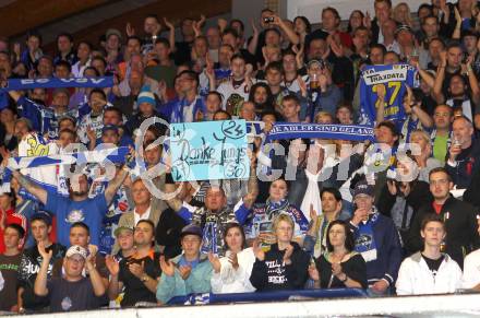 Eishockey. Testspiel. VSV gegen TWI HC Innsbruck. Fans. Villach, 24.8.2010.
Foto: Kuess


---
pressefotos, pressefotografie, kuess, qs, qspictures, sport, bild, bilder, bilddatenbank