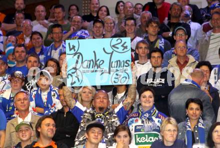 Eishockey. VSV.  Fans. Villach, 24.8.2010.
Foto: Kuess


---
pressefotos, pressefotografie, kuess, qs, qspictures, sport, bild, bilder, bilddatenbank