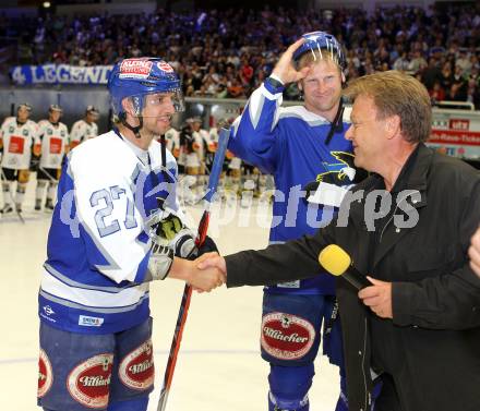 Eishockey. VSV.  Wolfgang Kromp, Guenther Lanzinger, Gilbert Isep. Villach, 24.8.2010.
Foto: Kuess


---
pressefotos, pressefotografie, kuess, qs, qspictures, sport, bild, bilder, bilddatenbank