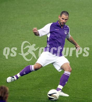 Fussball. Regionalliga. SK Austria Klagenfurt gegen Union St. Florian . Oliver Pusztai (Klagenfurt). Klagenfurt, 6.8.2010. 
Foto: Kuess

---
pressefotos, pressefotografie, kuess, qs, qspictures, sport, bild, bilder, bilddatenbank