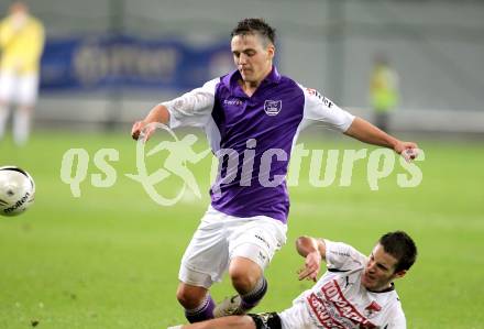 Fussball. Regionalliga. Austria Klagenfurt gegen Gleinstaetten. Salentinig Martin (Austria Klagenfurt),. Klagenfurt, 28.8.2010.
Foto: Kuess

---
pressefotos, pressefotografie, kuess, qs, qspictures, sport, bild, bilder, bilddatenbank