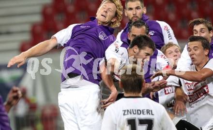 Fussball. Regionalliga. Austria Klagenfurt gegen Gleinstaetten. Johannes Isopp, Oliver Pusztai, Christian Prawda (Austria Klagenfurt). Klagenfurt, 28.8.2010.
Foto: Kuess

---
pressefotos, pressefotografie, kuess, qs, qspictures, sport, bild, bilder, bilddatenbank