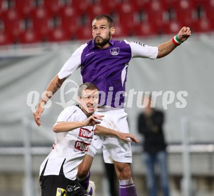 Fussball. Regionalliga. Austria Klagenfurt gegen Gleinstaetten. Oliver Pusztai (Austria Klagenfurt). Klagenfurt, 28.8.2010.
Foto: Kuess

---
pressefotos, pressefotografie, kuess, qs, qspictures, sport, bild, bilder, bilddatenbank