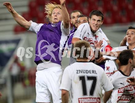 Fussball. Regionalliga. Austria Klagenfurt gegen Gleinstaetten. Johannes Isopp (Austria Klagenfurt). Klagenfurt, 28.8.2010.
Foto: Kuess

---
pressefotos, pressefotografie, kuess, qs, qspictures, sport, bild, bilder, bilddatenbank