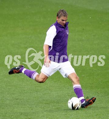 Fussball. Regionalliga. SK Austria Klagenfurt gegen Union St. Florian . Peter Pucker (Klagenfurt). Klagenfurt, 6.8.2010. 
Foto: Kuess

---
pressefotos, pressefotografie, kuess, qs, qspictures, sport, bild, bilder, bilddatenbank