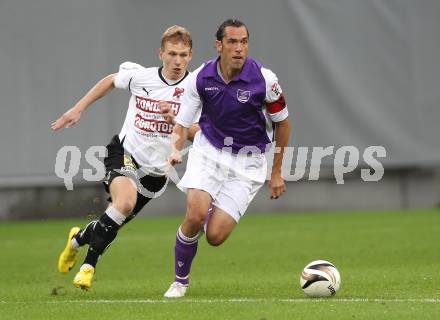 Fussball. Regionalliga. SK Austria Klagenfurt gegen Union St. Florian . Christian Prawda (Klagenfurt). Klagenfurt, 6.8.2010. 
Foto: Kuess

---
pressefotos, pressefotografie, kuess, qs, qspictures, sport, bild, bilder, bilddatenbank