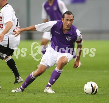 Fussball. Regionalliga. Austria Klagenfurt gegen Gleinstaetten. Christian Prawda (Austria Klagenfurt). Klagenfurt, 28.8.2010.
Foto: Kuess

---
pressefotos, pressefotografie, kuess, qs, qspictures, sport, bild, bilder, bilddatenbank