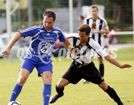 Fussball. Unterliga Ost. Magdalener SC gegen SV Union Raiba Ruden. De Roja Luca (Magdalen), Hodzar Bostjan (Ruden). Magdalen, 29.8.2010
Foto: Kuess
---
pressefotos, pressefotografie, kuess, qs, qspictures, sport, bild, bilder, bilddatenbank