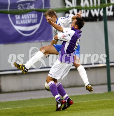 Fussball. Regionalliga. Austria Klagenfurt gegen FC Blau-Weiss Linz.  Matthias Dollinger (Austria Klagenfurt). Klagenfurt, 3.9.2010.
Foto: Kuess

---
pressefotos, pressefotografie, kuess, qs, qspictures, sport, bild, bilder, bilddatenbank