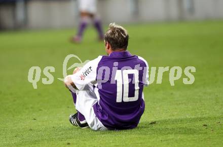 Fussball. Regionalliga. Austria Klagenfurt gegen FC Blau-Weiss Linz.  Kai Schoppitsch (Austria Klagenfurt). Klagenfurt, 3.9.2010.
Foto: Kuess

---
pressefotos, pressefotografie, kuess, qs, qspictures, sport, bild, bilder, bilddatenbank