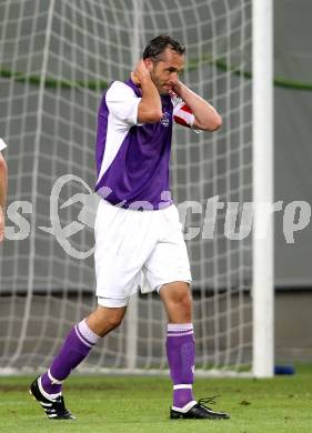 Fussball. Regionalliga. Austria Klagenfurt gegen FC Blau-Weiss Linz.  Christian Prawda (Austria Klagenfurt). Klagenfurt, 3.9.2010.
Foto: Kuess

---
pressefotos, pressefotografie, kuess, qs, qspictures, sport, bild, bilder, bilddatenbank