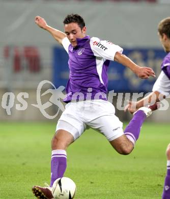 Fussball. Regionalliga. Austria Klagenfurt gegen FC Blau-Weiss Linz.  Markus Pink (Austria Klagenfurt). Klagenfurt, 3.9.2010.
Foto: Kuess

---
pressefotos, pressefotografie, kuess, qs, qspictures, sport, bild, bilder, bilddatenbank