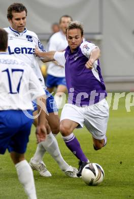 Fussball. Regionalliga. Austria Klagenfurt gegen FC Blau-Weiss Linz.  Kai Schoppitsch (Austria Klagenfurt). Klagenfurt, 3.9.2010.
Foto: Kuess

---
pressefotos, pressefotografie, kuess, qs, qspictures, sport, bild, bilder, bilddatenbank