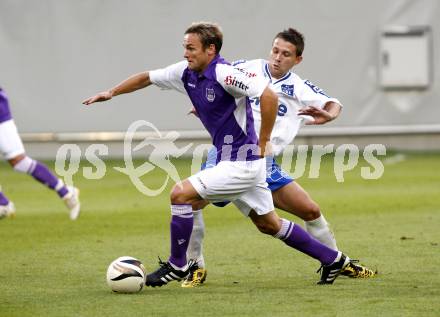 Fussball. Regionalliga. Austria Klagenfurt gegen FC Blau-Weiss Linz.  Kai Schoppitsch (Austria Klagenfurt). Klagenfurt, 3.9.2010.
Foto: Kuess

---
pressefotos, pressefotografie, kuess, qs, qspictures, sport, bild, bilder, bilddatenbank