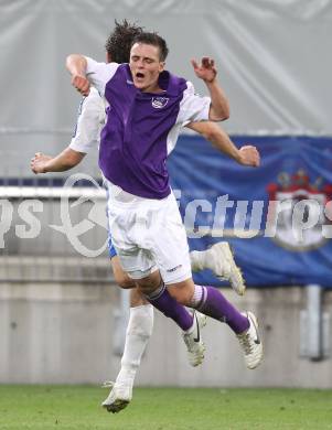 Fussball. Regionalliga. Austria Klagenfurt gegen FC Blau-Weiss Linz.  Martin Salentinig (Austria Klagenfurt). Klagenfurt, 3.9.2010.
Foto: Kuess

---
pressefotos, pressefotografie, kuess, qs, qspictures, sport, bild, bilder, bilddatenbank