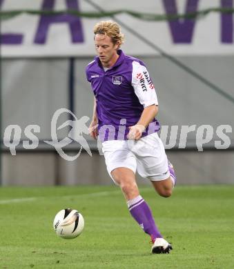 Fussball. Regionalliga. Austria Klagenfurt gegen FC Blau-Weiss Linz.  Johannes Isopp (Austria Klagenfurt). Klagenfurt, 3.9.2010.
Foto: Kuess

---
pressefotos, pressefotografie, kuess, qs, qspictures, sport, bild, bilder, bilddatenbank