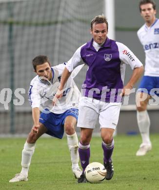 Fussball. Regionalliga. Austria Klagenfurt gegen FC Blau-Weiss Linz.  Kai Schoppitsch (Austria Klagenfurt). Klagenfurt, 3.9.2010.
Foto: Kuess

---
pressefotos, pressefotografie, kuess, qs, qspictures, sport, bild, bilder, bilddatenbank