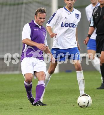 Fussball. Regionalliga. Austria Klagenfurt gegen FC Blau-Weiss Linz.  Kai Schoppitsch (Austria Klagenfurt). Klagenfurt, 3.9.2010.
Foto: Kuess

---
pressefotos, pressefotografie, kuess, qs, qspictures, sport, bild, bilder, bilddatenbank