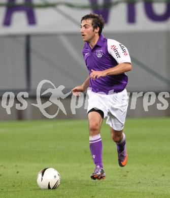 Fussball. Regionalliga. Austria Klagenfurt gegen FC Blau-Weiss Linz.  Helmut Koenig (Austria Klagenfurt). Klagenfurt, 3.9.2010.
Foto: Kuess

---
pressefotos, pressefotografie, kuess, qs, qspictures, sport, bild, bilder, bilddatenbank