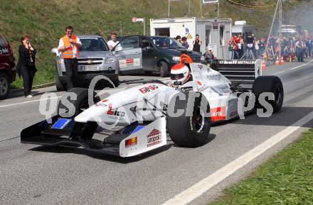 Motorsport. Int. Bergrennen fuer Automobile St. Urban - Simonhoehe. Hermann Waldy (AUT). Simonhoehe, am 5.9.2010.
Foto: Kuess
---
pressefotos, pressefotografie, kuess, qs, qspictures, sport, bild, bilder, bilddatenbank