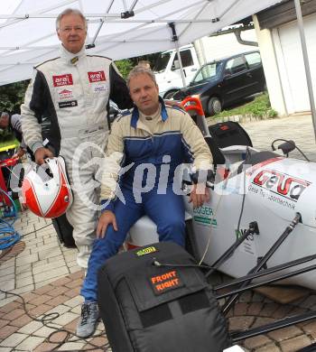 Motorsport. Int. Bergrennen fuer Automobile St. Urban - Simonhoehe. Hermann Waldy, Hermann Waldy jun. (AUT). Simonhoehe, am 5.9.2010.
Foto: Kuess
---
pressefotos, pressefotografie, kuess, qs, qspictures, sport, bild, bilder, bilddatenbank