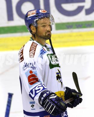 EBEL. Eishockey Bundesliga. KAC gegen VSV.  Enttaeuscht UNTERLUGGAUER Gerhard  (VSV). Klagenfurt, am 10.9.2010.
Foto: Kuess 

---
pressefotos, pressefotografie, kuess, qs, qspictures, sport, bild, bilder, bilddatenbank