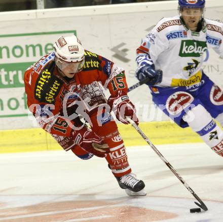 EBEL. Eishockey Bundesliga. KAC gegen VSV. SCHELLANDER Paul  (KAC). Klagenfurt, am 10.9.2010.
Foto: Kuess 

---
pressefotos, pressefotografie, kuess, qs, qspictures, sport, bild, bilder, bilddatenbank