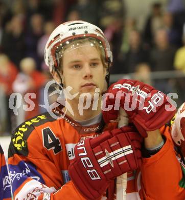 EBEL. Eishockey Bundesliga. KAC gegen VSV. Pirmann Markus (KAC). Klagenfurt, am 10.9.2010.
Foto: Kuess 

---
pressefotos, pressefotografie, kuess, qs, qspictures, sport, bild, bilder, bilddatenbank