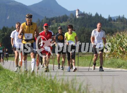 Nordic Walking Worldchampionships 2010. Weltmeisterschaft. Klopeiner See, Suedkaernten, Petzen. Teilnehmerfeld. St. Michael ob Bleiburg, am 11.9.2010.
Foto: Kuess
---
pressefotos, pressefotografie, kuess, qs, qspictures, sport, bild, bilder, bilddatenbank