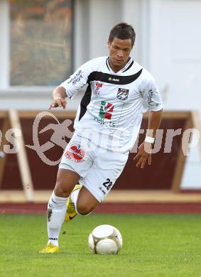 Fussball. Erste Liga. RZ Pellets WAC/St. Andrae gegen TSV Sparkasse Hartberg. Sahanek Marco (WAC). Wolfsberg, 10.9.2010. 
Foto: Kuess

---
pressefotos, pressefotografie, kuess, qs, qspictures, sport, bild, bilder, bilddatenbank