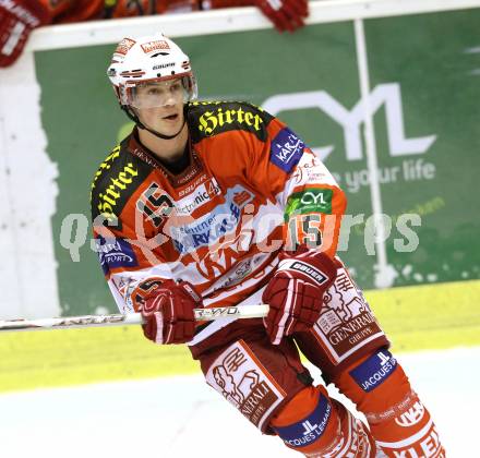 EBEL. Eishockey Bundesliga. KAC gegen VSV.  Schellander Paul (KAC). Klagenfurt, am 10.9.2010.
Foto: Kuess 

---
pressefotos, pressefotografie, kuess, qs, qspictures, sport, bild, bilder, bilddatenbank