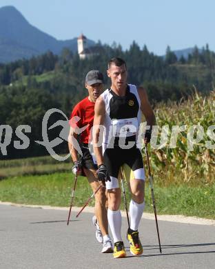 Nordic Walking Worldchampionships 2010. Weltmeisterschaft. Klopeiner See, Suedkaernten, Petzen. Michael Epp (GER). St. Michael ob Bleiburg, am 11.9.2010.
Foto: Kuess
---
pressefotos, pressefotografie, kuess, qs, qspictures, sport, bild, bilder, bilddatenbank