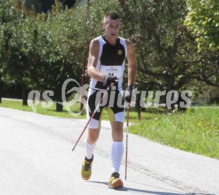 Nordic Walking Worldchampionships 2010. Weltmeisterschaft. Klopeiner See, Suedkaernten, Petzen. Michael Epp (GER). St. Michael ob Bleiburg, am 11.9.2010.
Foto: Kuess
---
pressefotos, pressefotografie, kuess, qs, qspictures, sport, bild, bilder, bilddatenbank