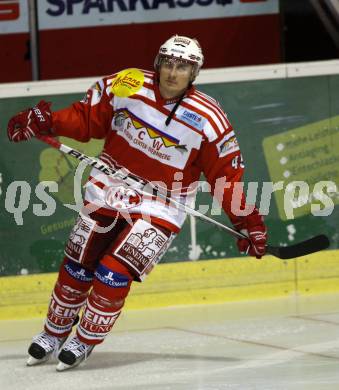 EBEL. Eishockey Bundesliga. KAC gegen VSV. David Schuller (KAC). Klagenfurt, am 10.9.2010.
Foto: Kuess 
---
pressefotos, pressefotografie, kuess, qs, qspictures, sport, bild, bilder, bilddatenbank