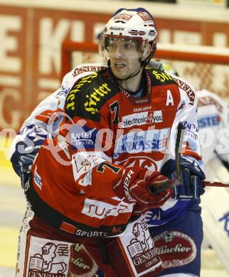 EBEL. Eishockey Bundesliga. KAC gegen VSV. Herbert Ratz (KAC). Klagenfurt, am 10.9.2010.
Foto: Kuess 
---
pressefotos, pressefotografie, kuess, qs, qspictures, sport, bild, bilder, bilddatenbank