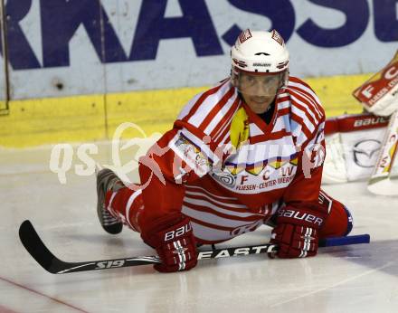 EBEL. Eishockey Bundesliga. KAC gegen VSV. Dieter Kalt (KAC). Klagenfurt, am 10.9.2010.
Foto: Kuess 
---
pressefotos, pressefotografie, kuess, qs, qspictures, sport, bild, bilder, bilddatenbank