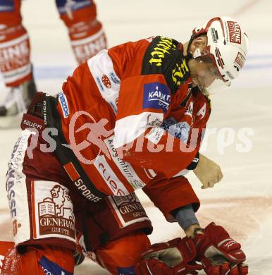 EBEL. Eishockey Bundesliga. KAC gegen VSV. Herbert Ratz (KAC). Klagenfurt, am 10.9.2010.
Foto: Kuess 
---
pressefotos, pressefotografie, kuess, qs, qspictures, sport, bild, bilder, bilddatenbank