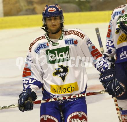 EBEL. Eishockey Bundesliga. KAC gegen VSV. Christof Martinz (VSV). Klagenfurt, am 10.9.2010.
Foto: Kuess 
---
pressefotos, pressefotografie, kuess, qs, qspictures, sport, bild, bilder, bilddatenbank