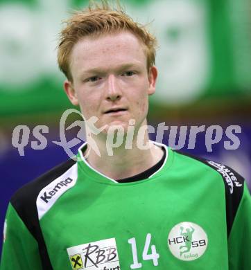 Handball Bundesliga. HCK59 gegen Trofaiach. Martin Raming (HCK). Viktring, 11.9.2010.
Foto: Kuess
---
pressefotos, pressefotografie, kuess, qs, qspictures, sport, bild, bilder, bilddatenbank