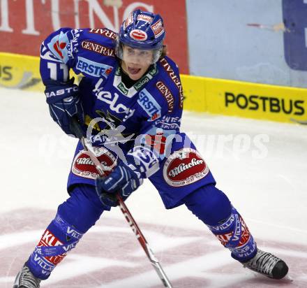 EBEL. Eishockey Bundesliga. EC Pasut VSV gegen Alba Volan SAPA Fehervar. Nico Toff (VSV). Villach, am 17.9.2010.
Foto: Kuess 
---
pressefotos, pressefotografie, kuess, qs, qspictures, sport, bild, bilder, bilddatenbank